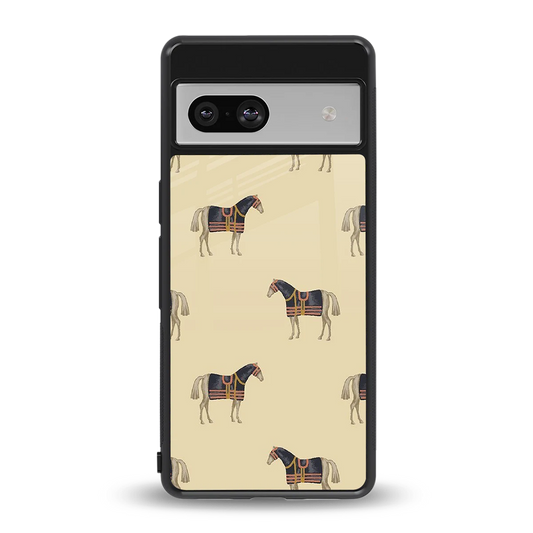 Vintage Rider back phone cover | glass case for google pixel 7a