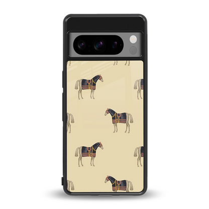 Vintage Rider back phone cover | glass case for google pixel 8 pro