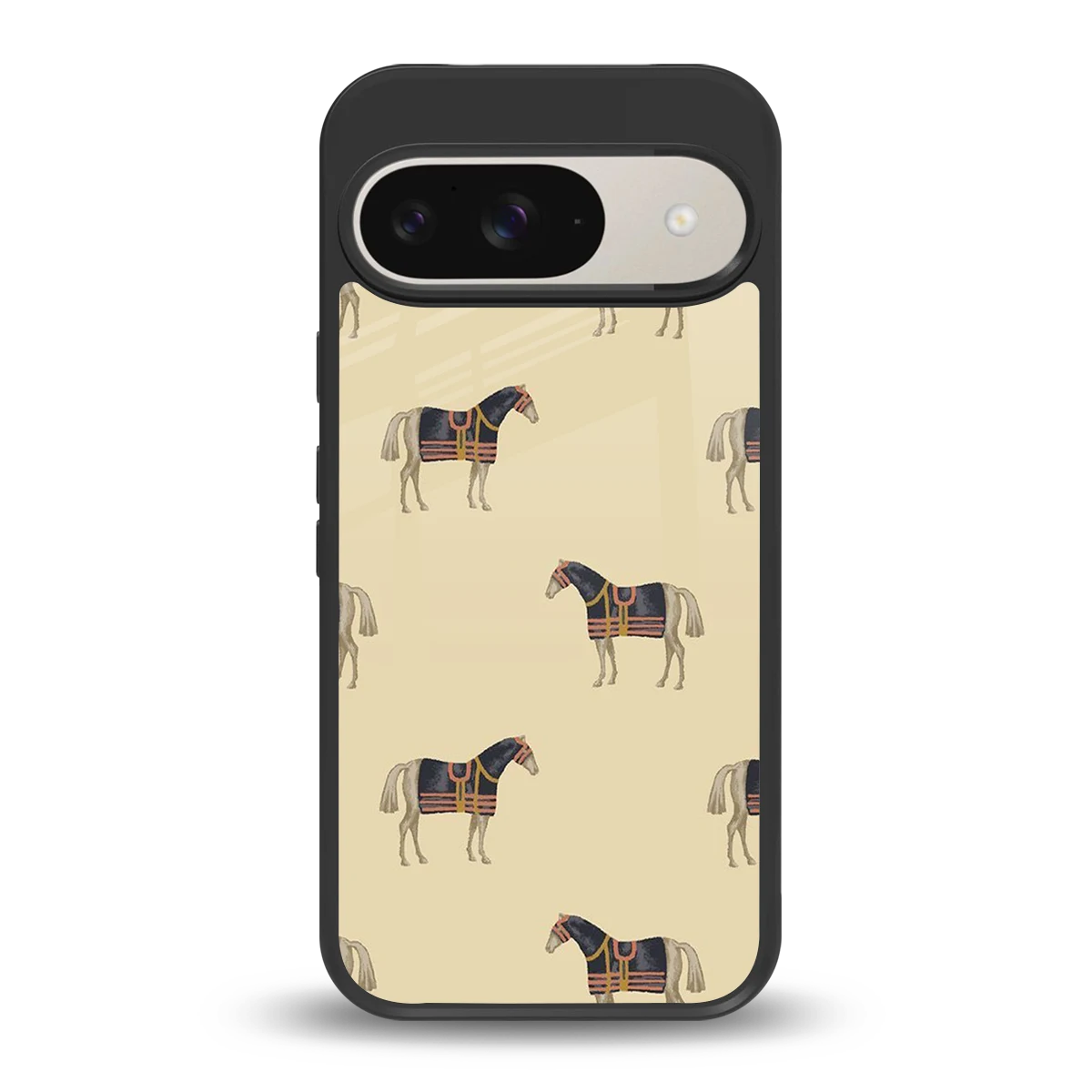 Vintage Rider back phone cover | glass case for google pixel 9