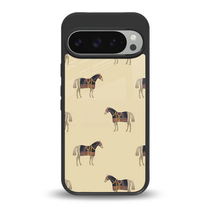 Vintage Rider back phone cover | glass case for google pixel 9 pro xl