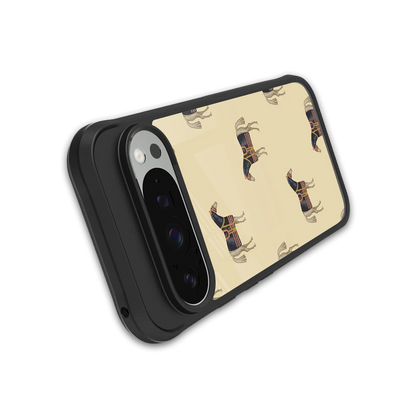 Vintage Rider stylish phone case for google pixel 9 pro xl | glossy glass and slim fit
