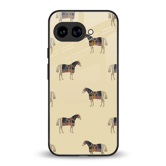 Vintage Rider back phone cover | glass case for google pixel 9a