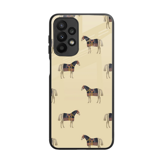 Vintage Rider back phone cover | glass case for samsung galaxy a23