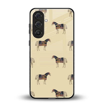 Vintage Rider back phone cover | glass case for samsung galaxy a37 5g