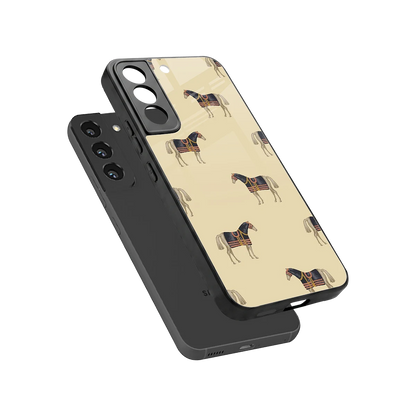 Vintage Rider sleek samsung galaxy s22 cover with tempered glass back and TPU edges