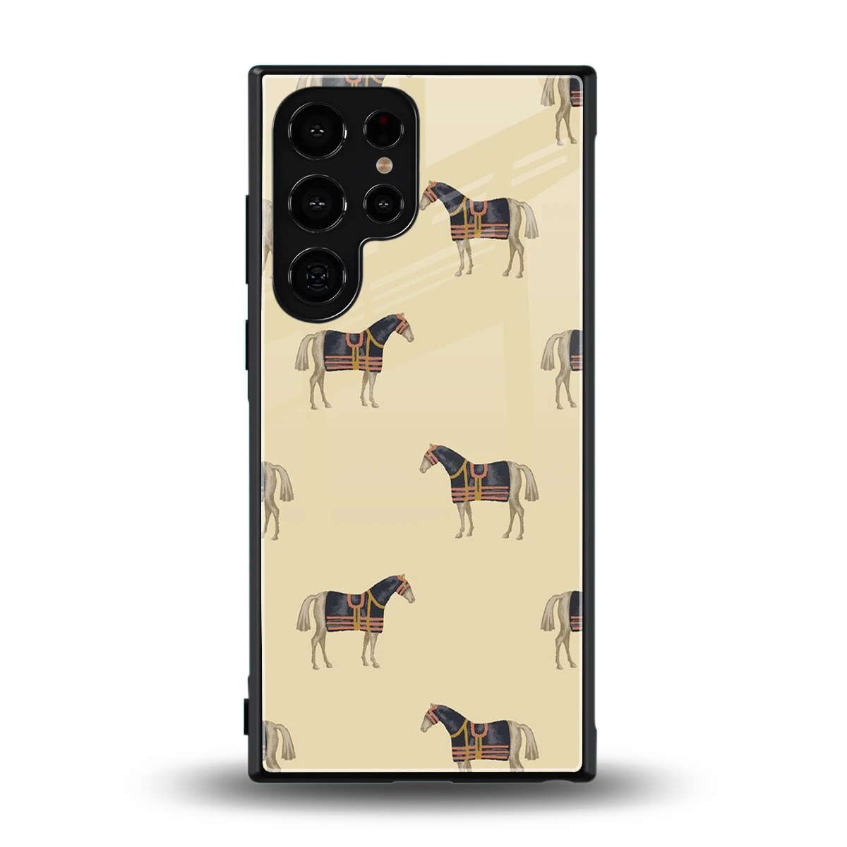 Vintage Rider back phone cover | glass case for samsung galaxy s23 ultra