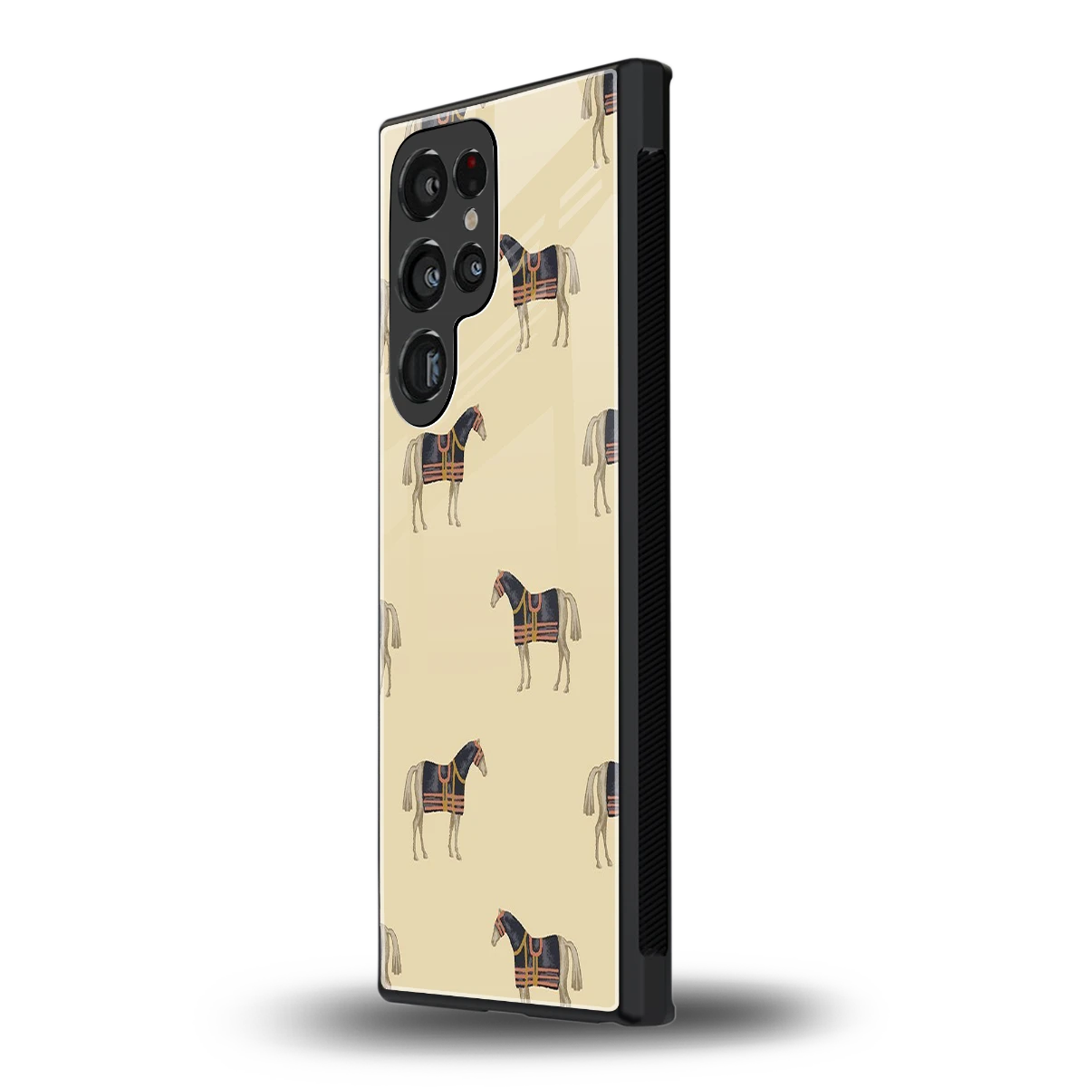 Vintage Rider samsung galaxy s23 ultra mobile cover | shockproof glass phone case