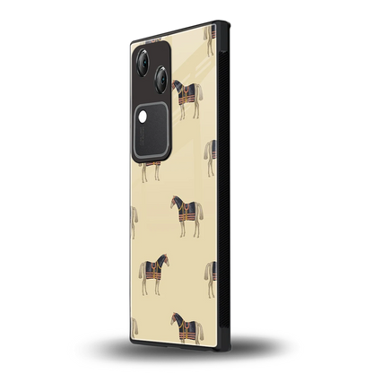 Vintage Rider vivo v30 mobile cover | shockproof glass phone case