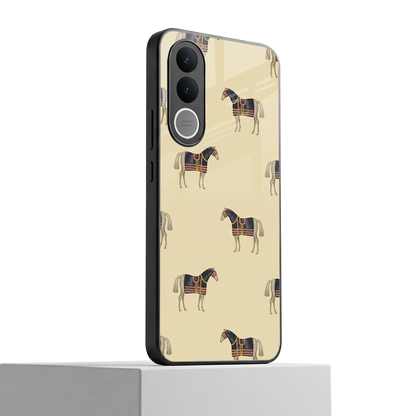 Vintage Rider vivo v70 fe mobile cover | shockproof glass phone case