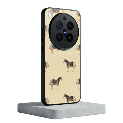 Vintage Rider vivo x300 pro mobile cover | shockproof glass phone case