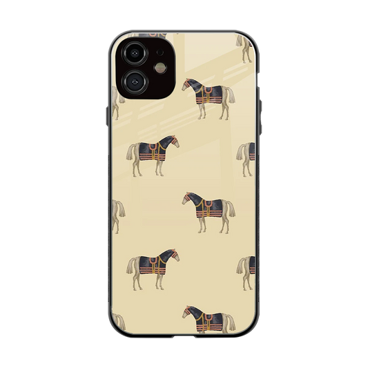 Vintage Rider back phone cover | glass case for iphone 12