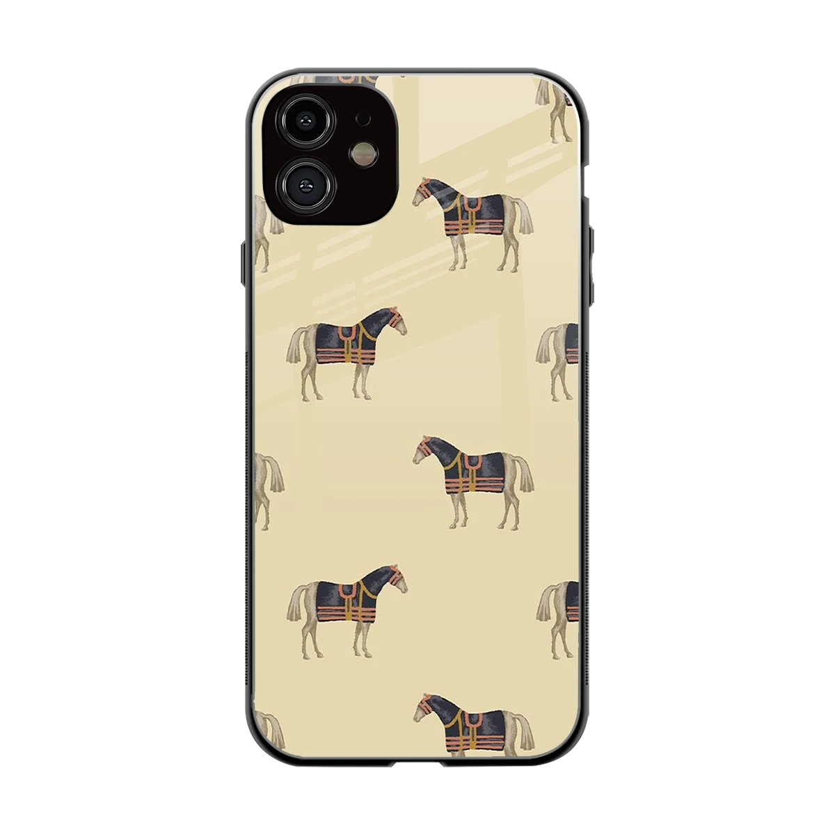 Vintage Rider back phone cover | glass case for iphone 11