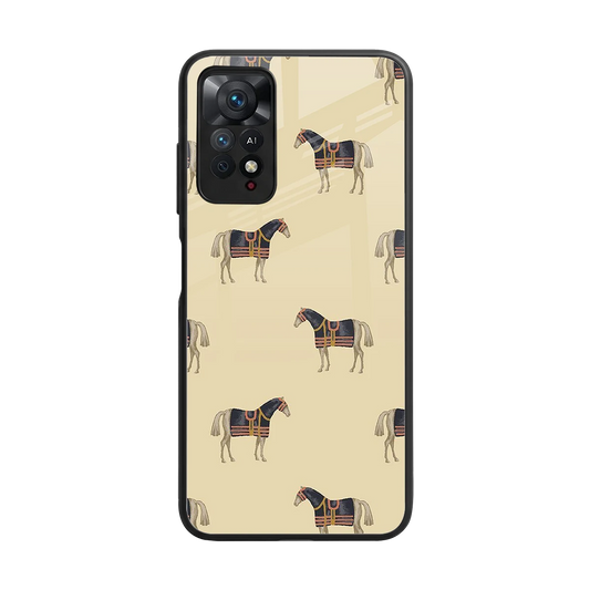 Vintage Rider back phone cover | glass case for redmi note 11 pro
