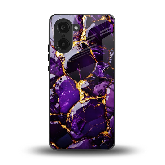 Violet Luxe back phone cover | glass case for oneplus nord ce5 5g