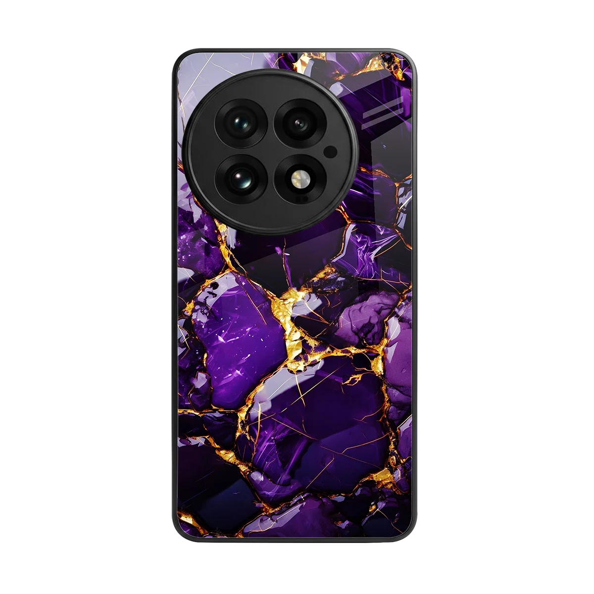Violet Luxe back phone cover | glass case for oneplus 13