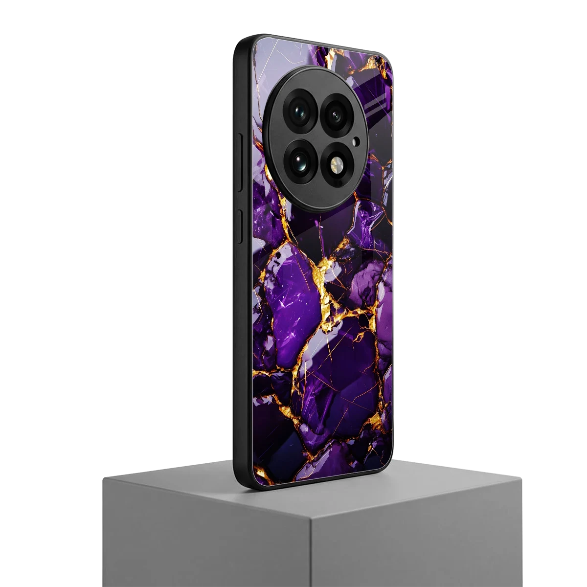 Violet Luxe oneplus 13 mobile cover | shockproof glass phone case