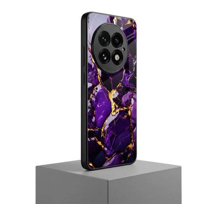 Violet Luxe oneplus 13 mobile cover | shockproof glass phone case