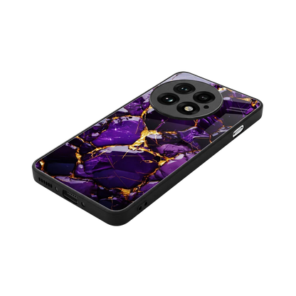 Violet Luxe stylish phone case for oneplus 13 | glossy glass and slim fit