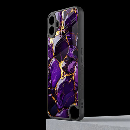 Violet Luxe cmf nothing phone 1 mobile cover | shockproof glass phone case