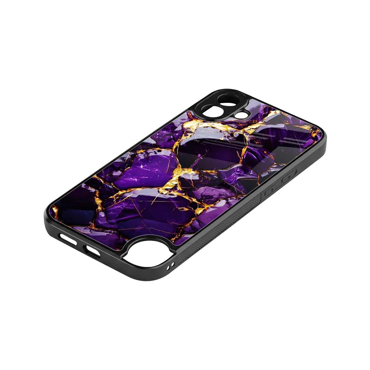 Violet Luxe stylish phone case for cmf nothing phone 1 | glossy glass and slim fit