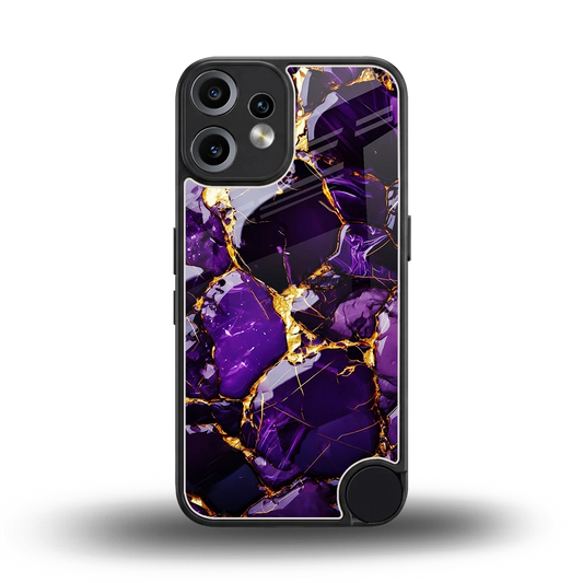 Violet Luxe back phone cover | glass case for cmf nothing phone 2 pro