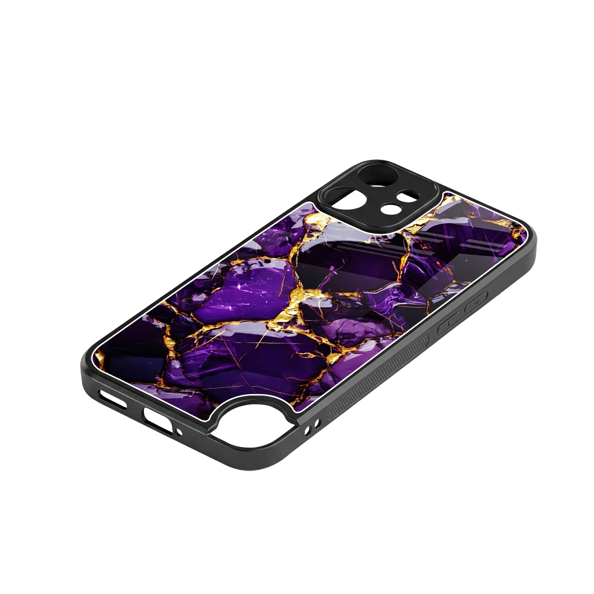 Violet Luxe stylish phone case for cmf nothing phone 2 pro | glossy glass and slim fit
