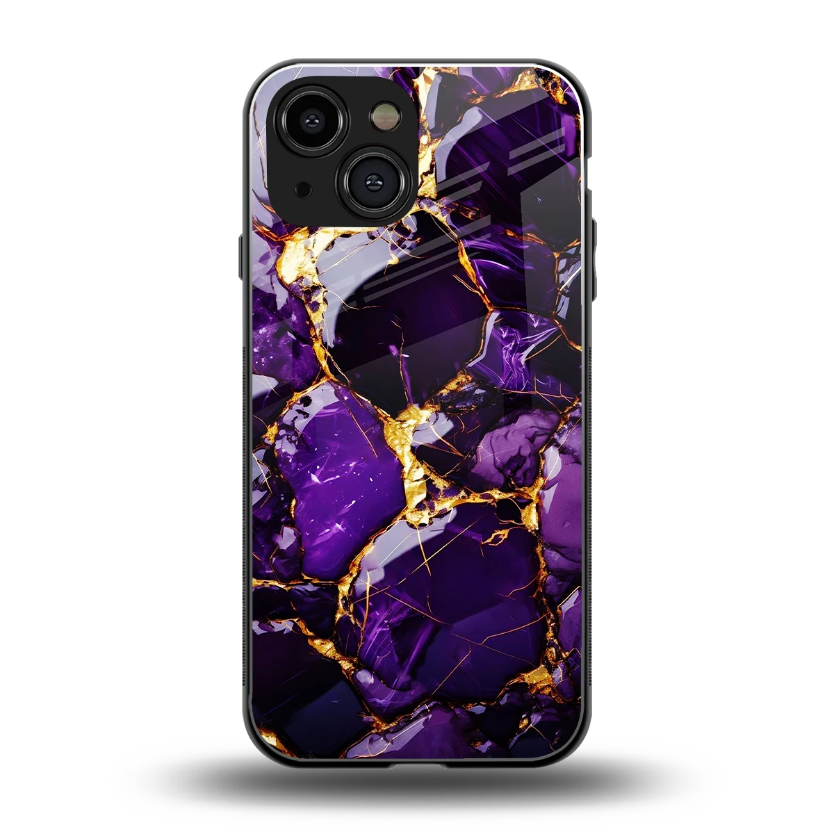 Violet Luxe back phone cover | glass case for iphone 12 mini