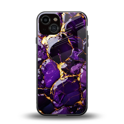 Violet Luxe back phone cover | glass case for iphone 13