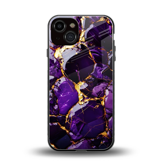 Violet Luxe back phone cover | glass case for iphone 13