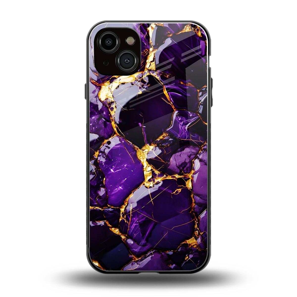 Violet Luxe back phone cover | glass case for iphone 14 plus
