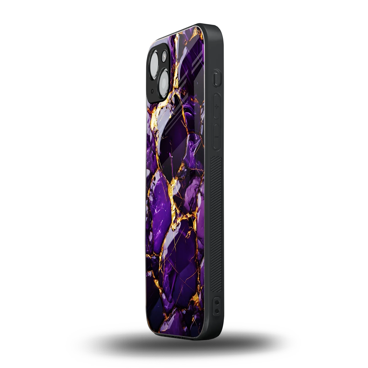 Violet Luxe iphone 14 plus mobile cover | shockproof glass phone case