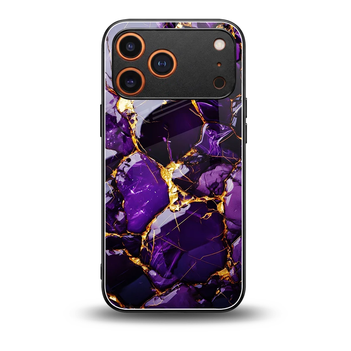 Violet Luxe back phone cover | glass case for iphone 17 pro