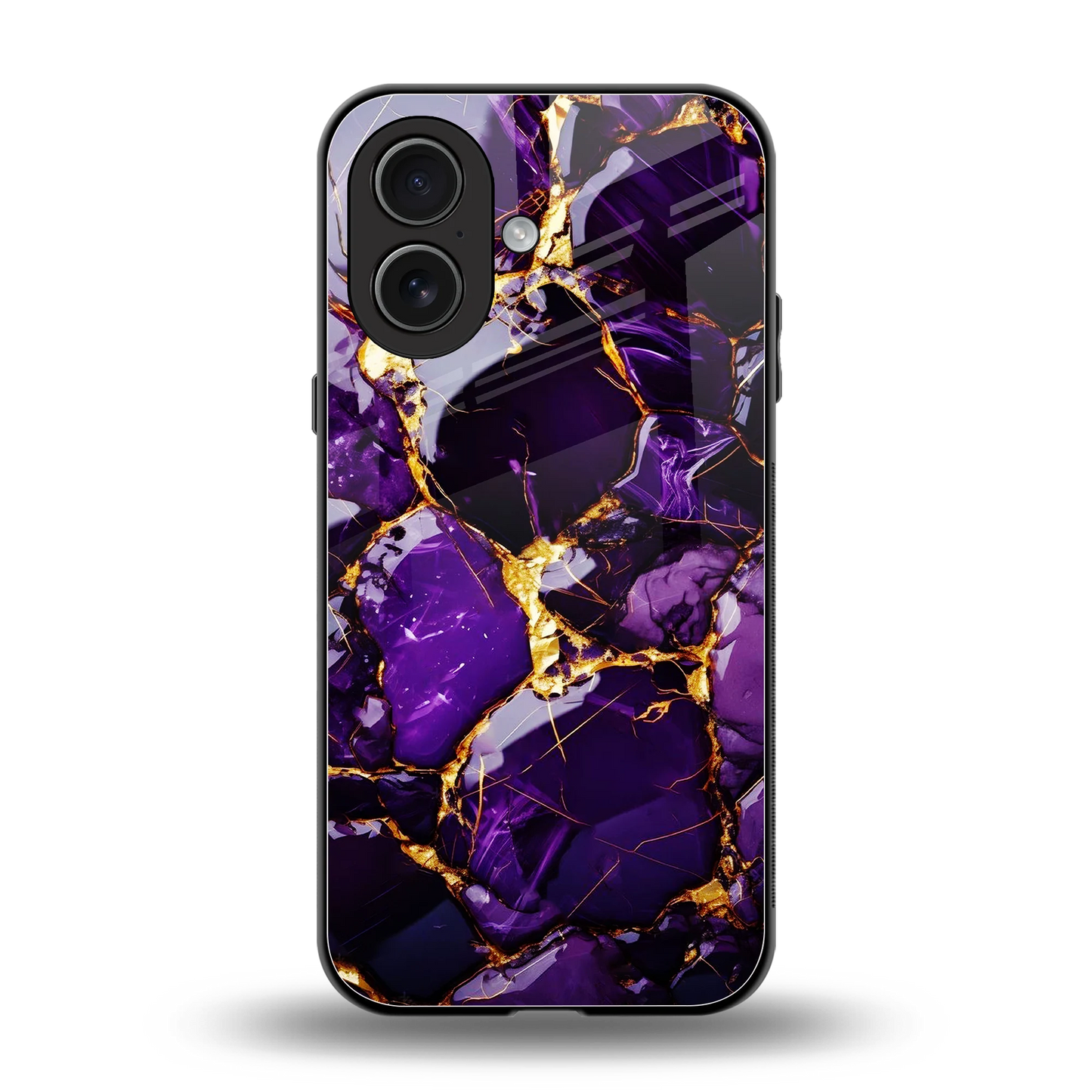 Violet Luxe back phone cover | glass case for iphone 17