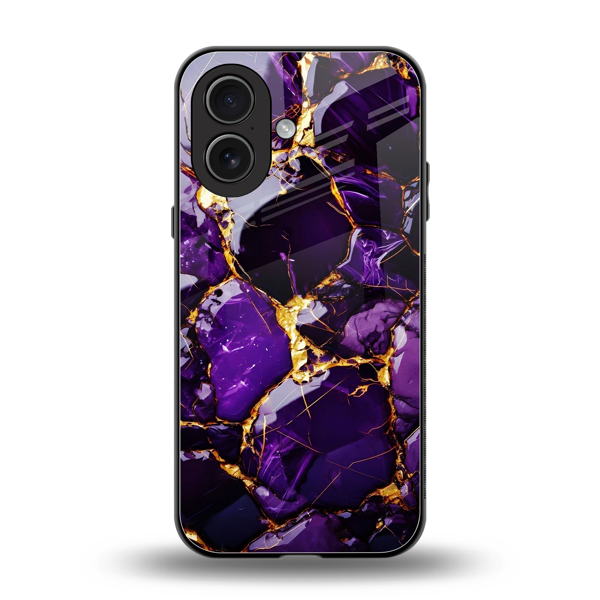 Violet Luxe back phone cover | glass case for iphone 17