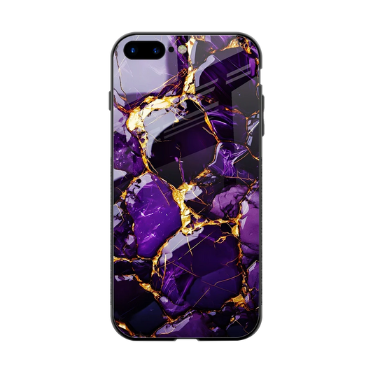 Violet Luxe back phone cover | glass case for iphone 8 plus