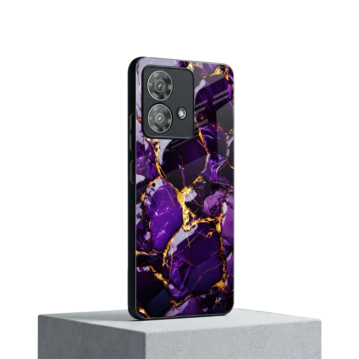 Violet Luxe motorola edge 40 neo 5g mobile cover | shockproof glass phone case