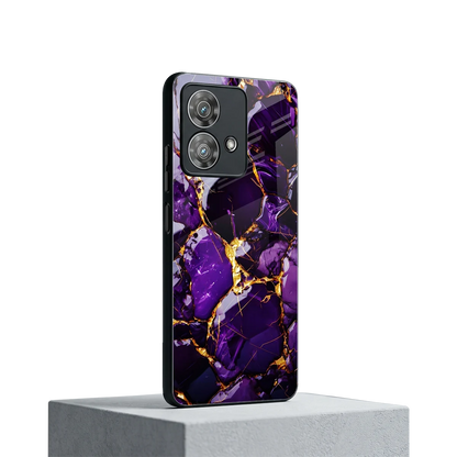 Violet Luxe motorola edge 40 neo 5g mobile cover | shockproof glass phone case