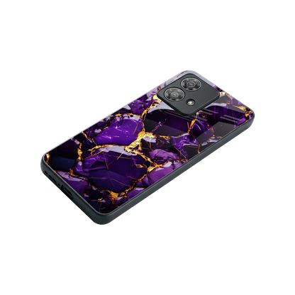 Violet Luxe stylish phone case for motorola edge 40 neo 5g | glossy glass and slim fit