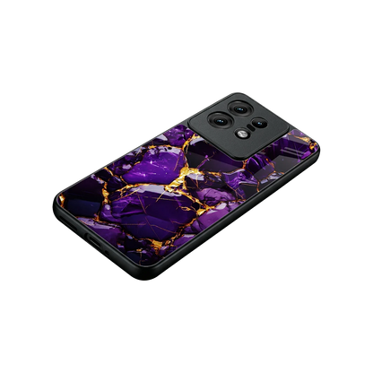 Violet Luxe stylish phone case for motorola edge 50 pro | glossy glass and slim fit