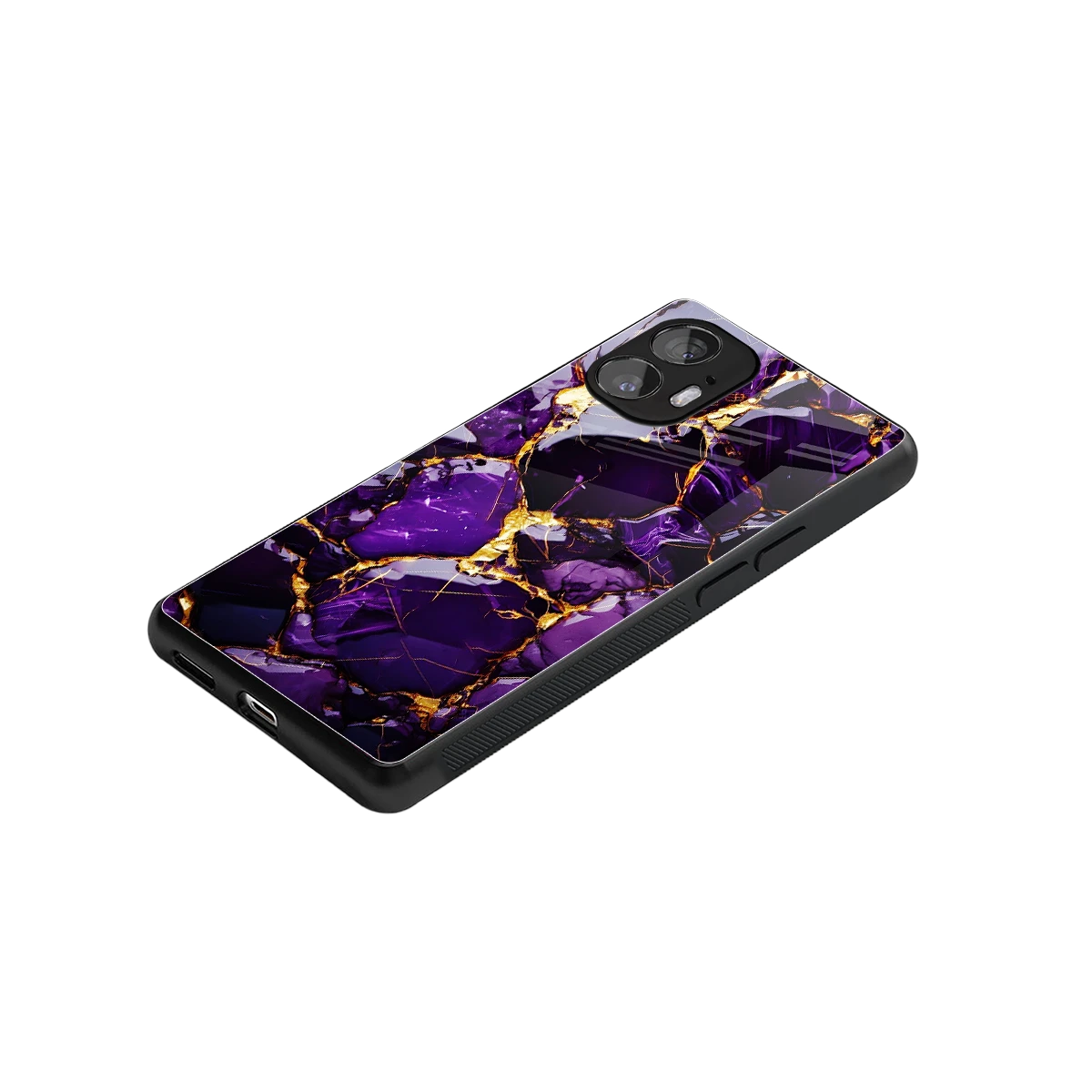 Violet Luxe stylish phone case for nothing phone 2 | glossy glass and slim fit