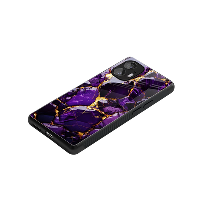 Violet Luxe stylish phone case for nothing phone 2 | glossy glass and slim fit