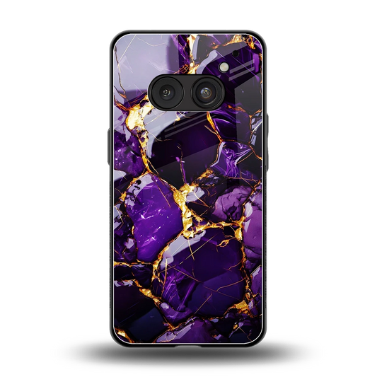 Violet Luxe back phone cover | glass case for nothing phone 2a plus