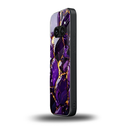 Violet Luxe nothing phone 2a mobile cover | shockproof glass phone case