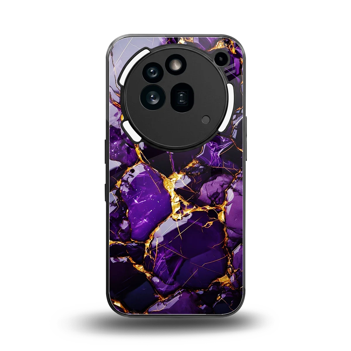 Violet Luxe back phone cover | glass case for nothing phone 3a pro