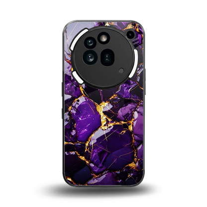 Violet Luxe back phone cover | glass case for nothing phone 3a pro