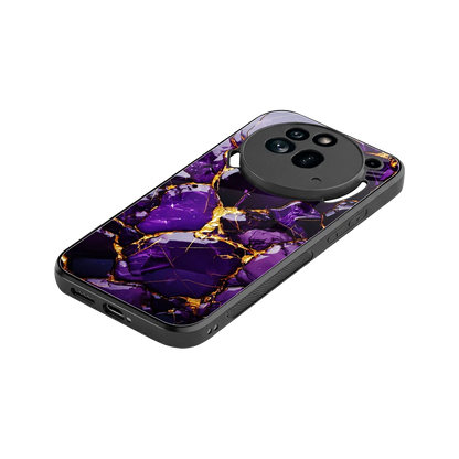 Violet Luxe stylish phone case for nothing phone 3a pro | glossy glass and slim fit