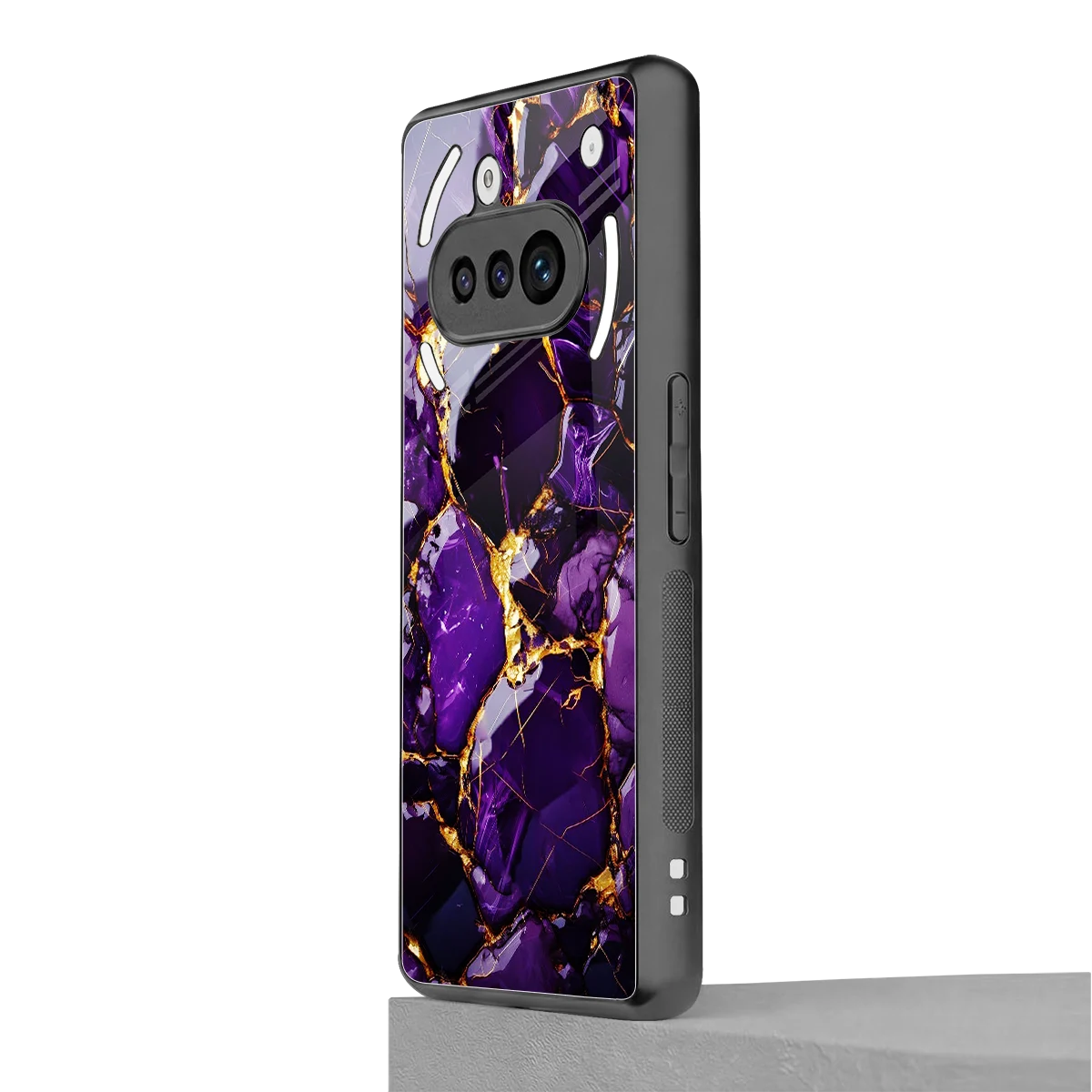 Violet Luxe nothing phone 3a mobile cover | shockproof glass phone case