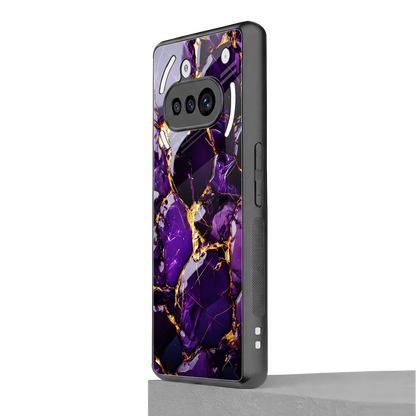 Violet Luxe nothing phone 3a mobile cover | shockproof glass phone case