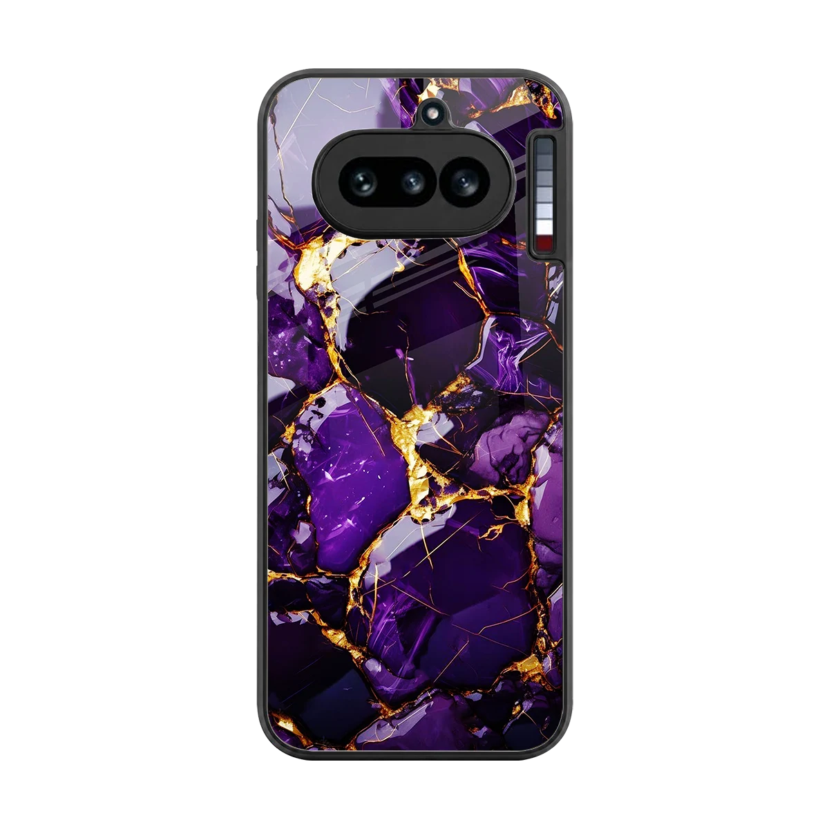 Violet Luxe back phone cover | glass case for nothing phone 4a