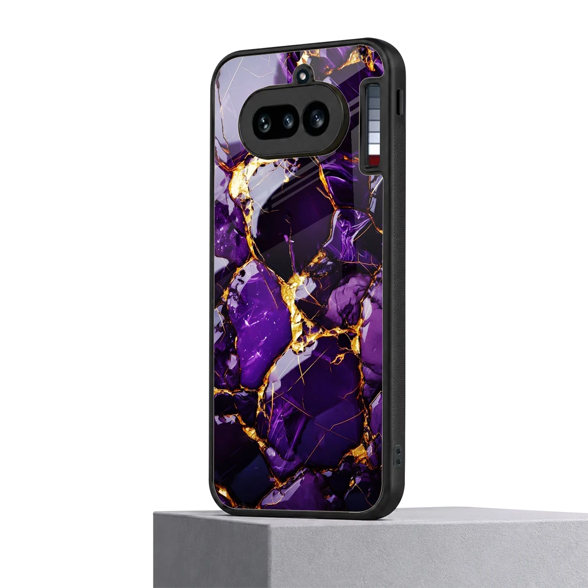 Violet Luxe nothing phone 4a mobile cover | shockproof glass phone case